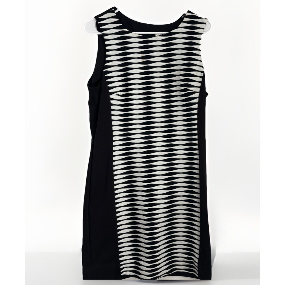 Emma & Michele Women Black & White Cocktail Dress Size 12